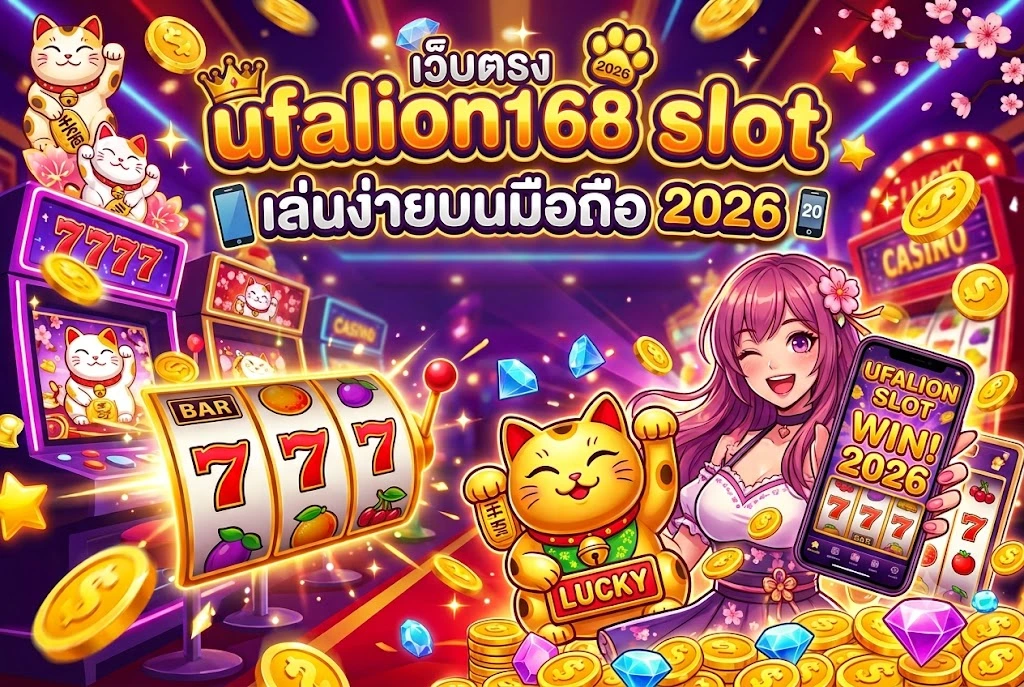 ufalion168 slot เล่นง่ายบนมือถือ 2026 ล่าสุด